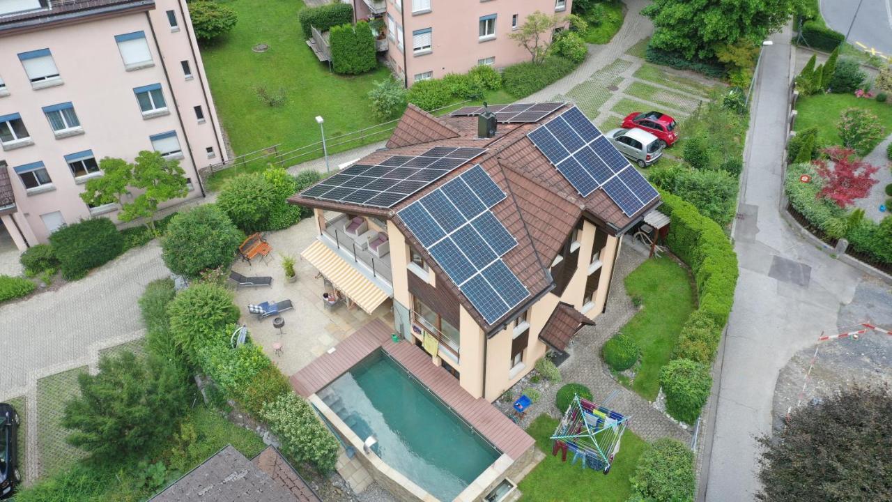 Zimmer Mit Eigenem Badezimmer Näfels Exteriér fotografie